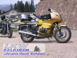 BMW R100RS bei der Bozen Tour BMW R100RS bei der Bozen Tour