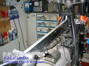 BMW R100RS Rahmen mit Lehre BMW R100RS Rahmen mit Lehre