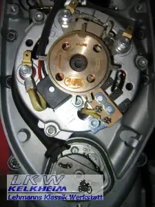 BMW R100RS Motor mit Kontakt- und elektronischer Zündung BMW R100RS Motor mit Kontakt- und elektronischer Zündung