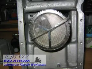 Feinsieb für die Ölansaugglocke des BMW R100RS Motors Feinsieb für die Ölansaugglocke des BMW R100RS Motors
