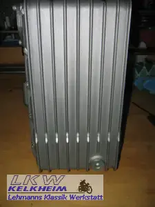 Die vergrößerte Ölwanne am BMW R100RS Motor Die vergrößerte Ölwanne am BMW R100RS Motor