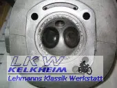 R26-Zylinderkopf gereinigt R26-Zylinderkopf gereinigt