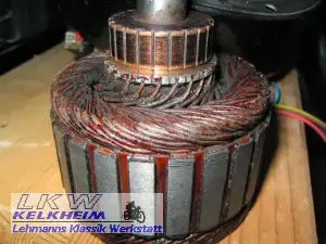 R26 Lima-Rotor mit Schelifspuren R26 Lima-Rotor mit Schelifspuren