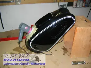 Trocknen des R26 Tanks nach der Reinigung Trocknen des R26 Tanks nach der Reinigung