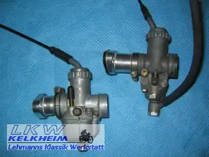 BMW R26 und R50/5 Vergaser im Vergleich BMW R26 und R50/5 Vergaser im Vergleich