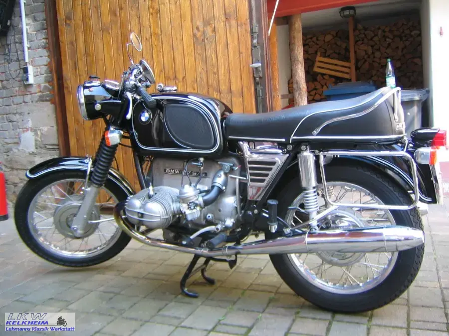 BMW R75/5 bereit zum Fotoshooting BMW R75/5 bereit zum Fotoshooting
