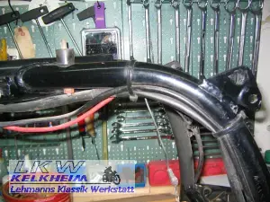 BMW R90S Rahmen - Bereich oberer Heckrahmen BMW R90S Rahmen - Bereich oberer Heckrahmen